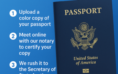 How To Get A Passport Apostille Without Leaving Your Home in Three Easy Steps!